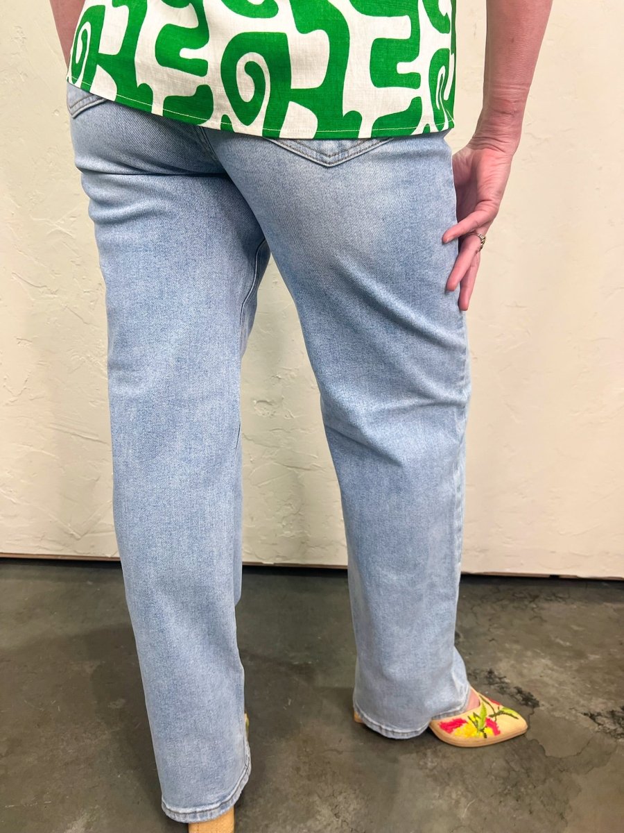 Heidi 90s Straight Jean - Revel Boutique