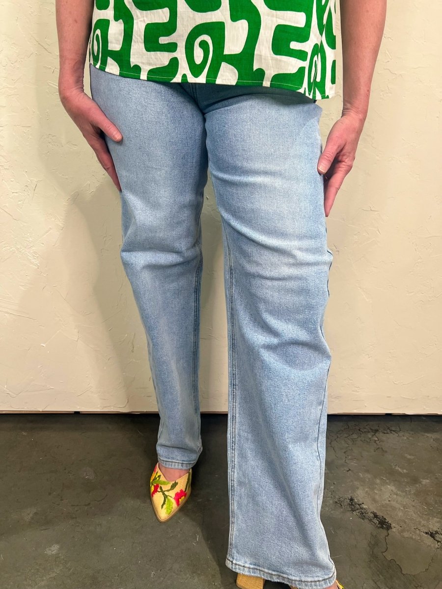 Heidi 90s Straight Jean - Revel Boutique