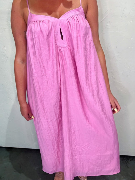 Load image into Gallery viewer, Holiday Island Dress - Pink - Revel Boutique
