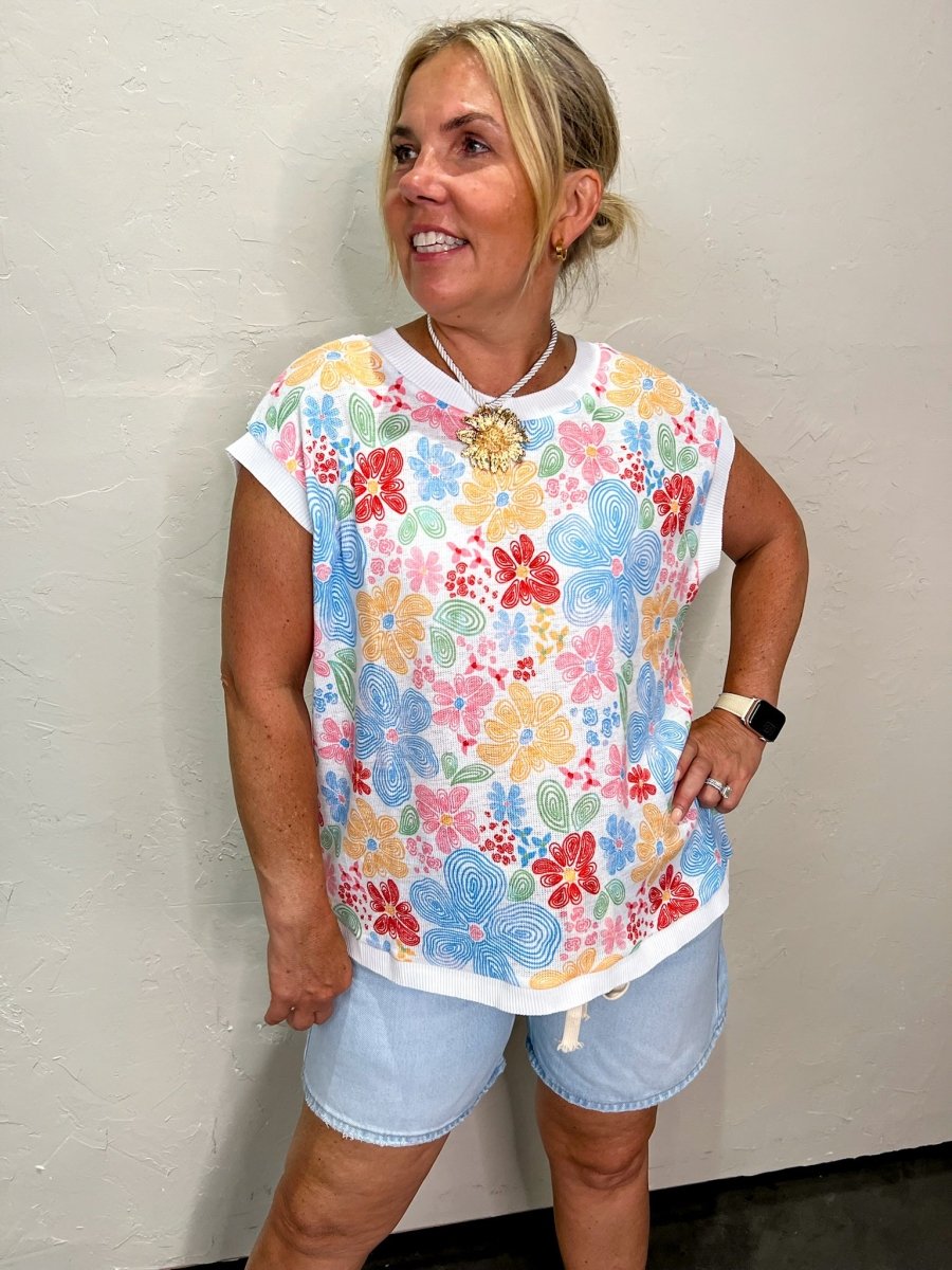 Honolulu Floral Top - Revel Boutique