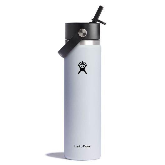Hydro Flask: 24 oz Wide Mouth w Flex Straw Cap - Revel Boutique