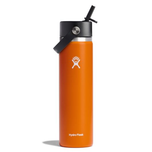 Hydro Flask: 24 oz Wide Mouth w Flex Straw Cap - Revel Boutique