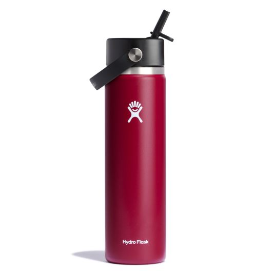 Hydro Flask: 24 oz Wide Mouth w Flex Straw Cap - Revel Boutique
