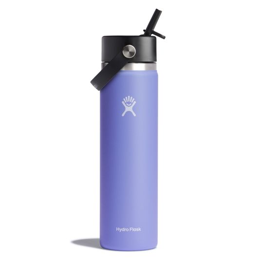 Hydro Flask: 24 oz Wide Mouth w Flex Straw Cap - Revel Boutique