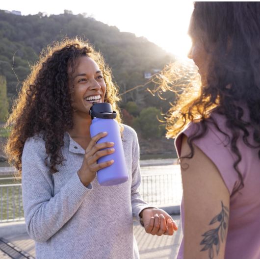 Hydro Flask: 32 Oz Wide Mouth w Straw Cap - Revel Boutique