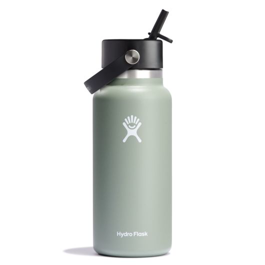 Hydro Flask: 32 Oz Wide Mouth w Straw Cap - Revel Boutique