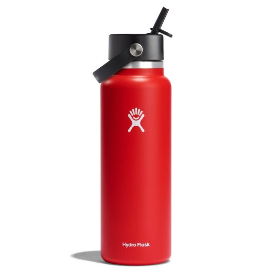 Load image into Gallery viewer, Hydro Flask: 40 oz Wide Mouth w Straw Cap - Revel Boutique
