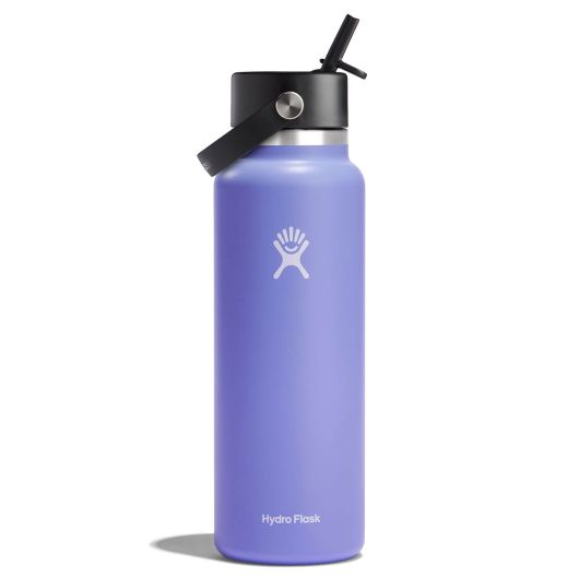 Hydro Flask: 40 oz Wide Mouth w Straw Cap - Revel Boutique