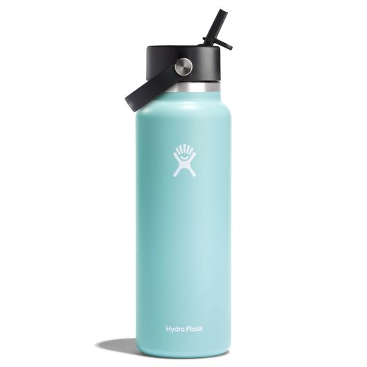 Hydro Flask: 40 oz Wide Mouth w Straw Cap - Revel Boutique