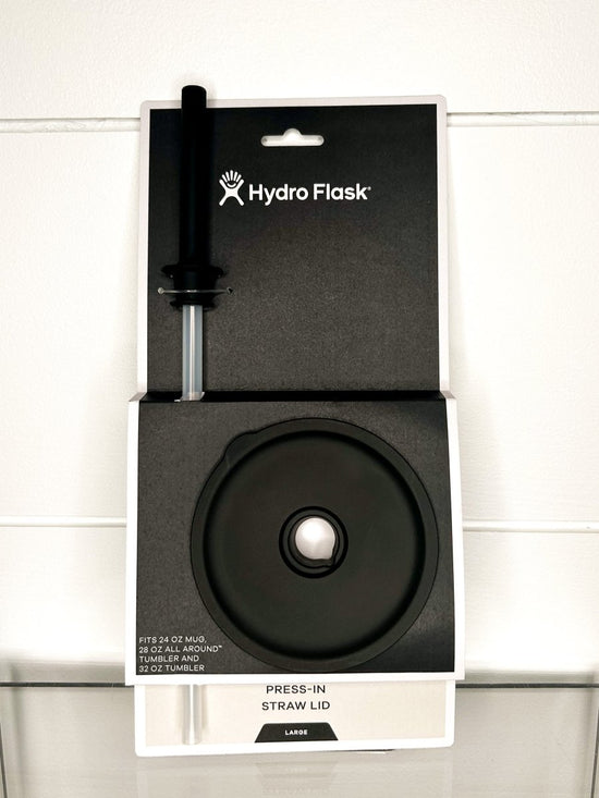 Hydro Flask: Large Press - In Straw Lid - Revel Boutique