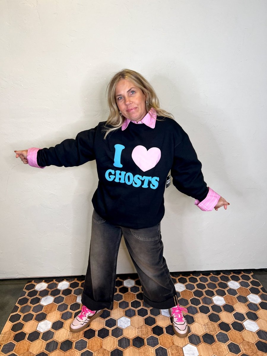 I Love Ghosts Sweatshirt - Revel Boutique