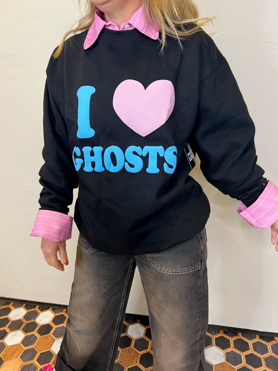 I Love Ghosts Sweatshirt - Revel Boutique