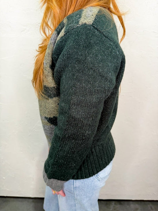 In The Trees Crop Sweater - Revel Boutique