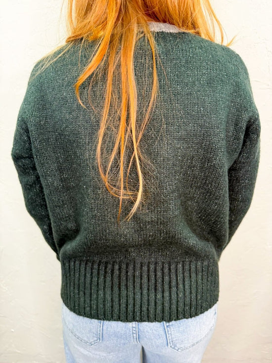In The Trees Crop Sweater - Revel Boutique