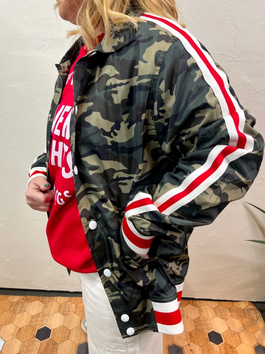 Incognito Street Style Track Jacket - Revel Boutique