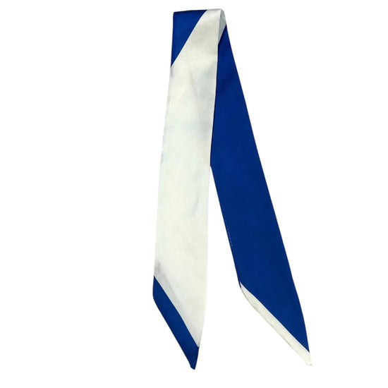 It Girl Twilly - Blue/White - Revel Boutique