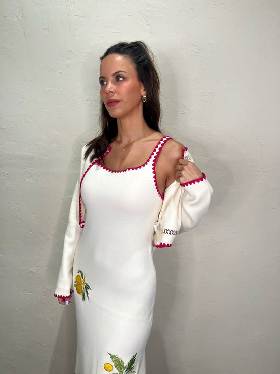 Italian Summer Embroidered Midi - Revel Boutique