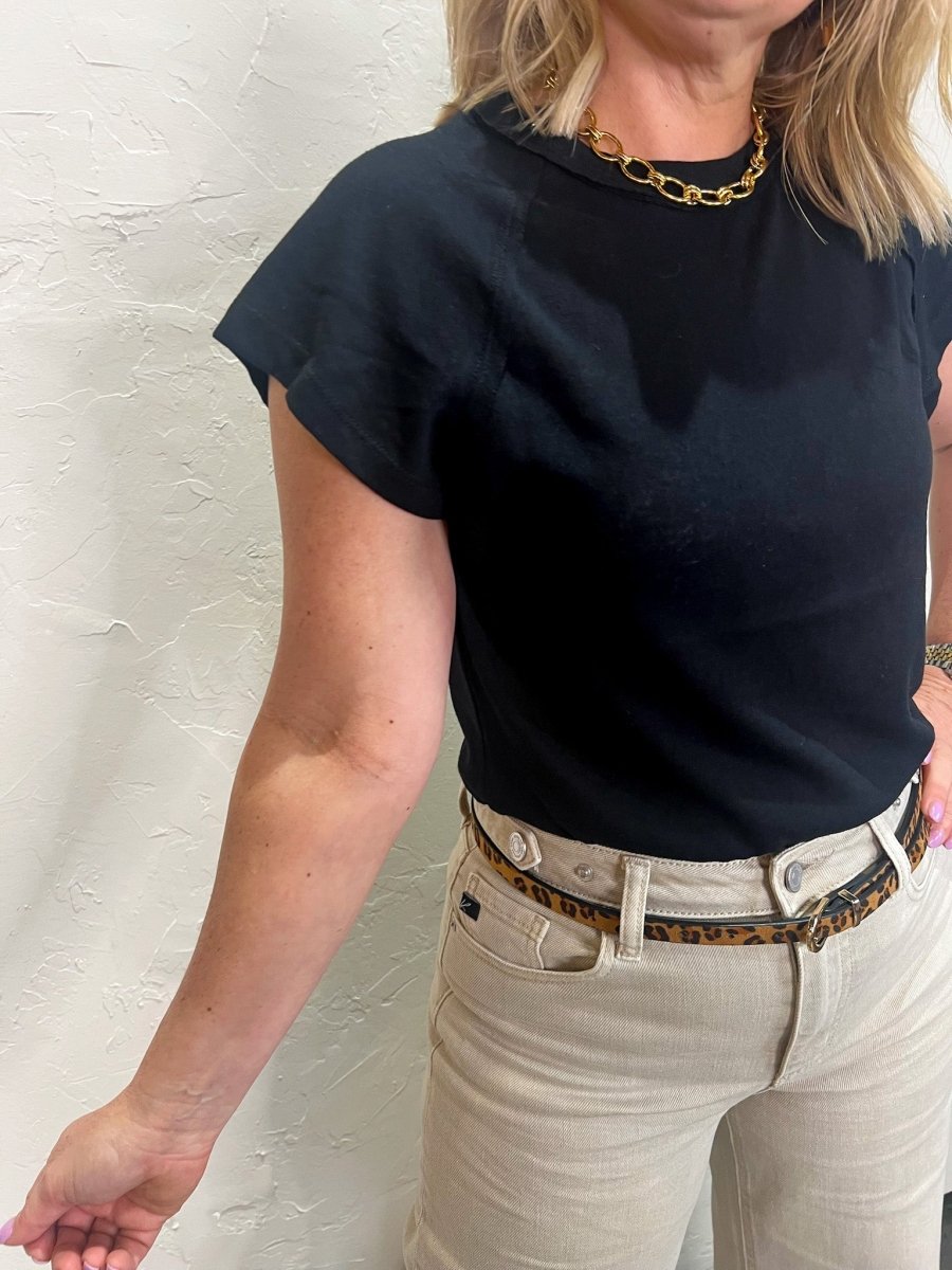 Ivy Tee - Black - Revel Boutique