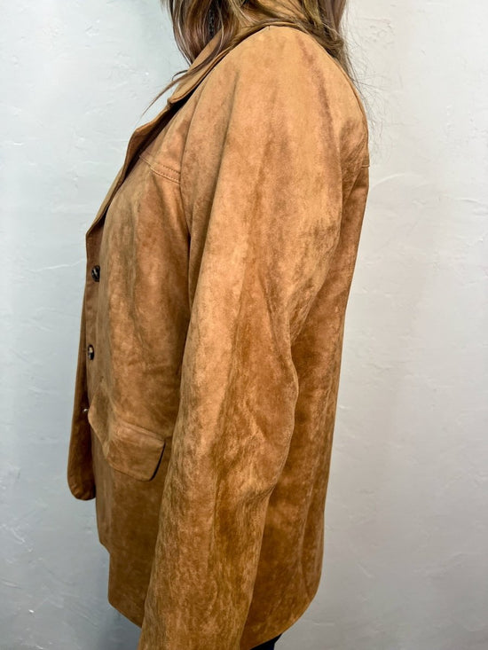 Jade Suede Blazer - Revel Boutique