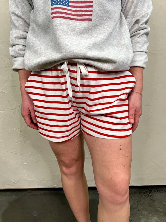 Janie Shorts - Red - Revel Boutique