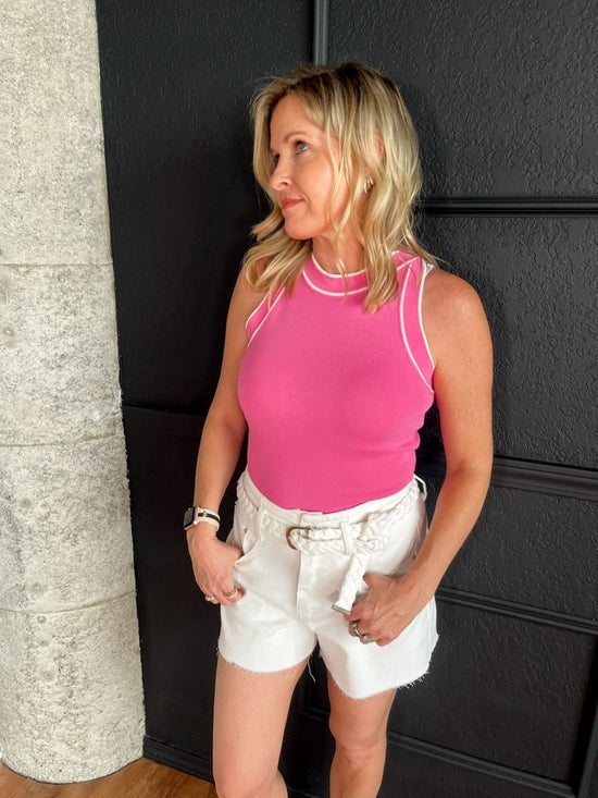 Load image into Gallery viewer, Josie Braided Belt Shorts - Revel Boutique
