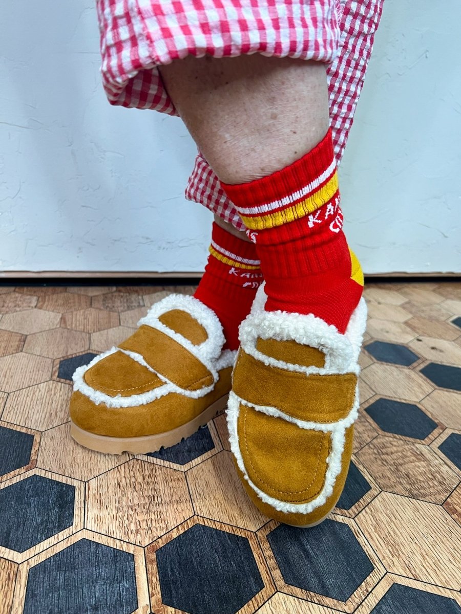 Kansas City Crew Socks - Red - Revel Boutique