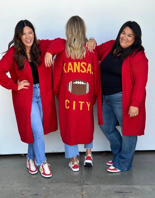 Kansas City Sweater Coat-One Size - Revel Boutique