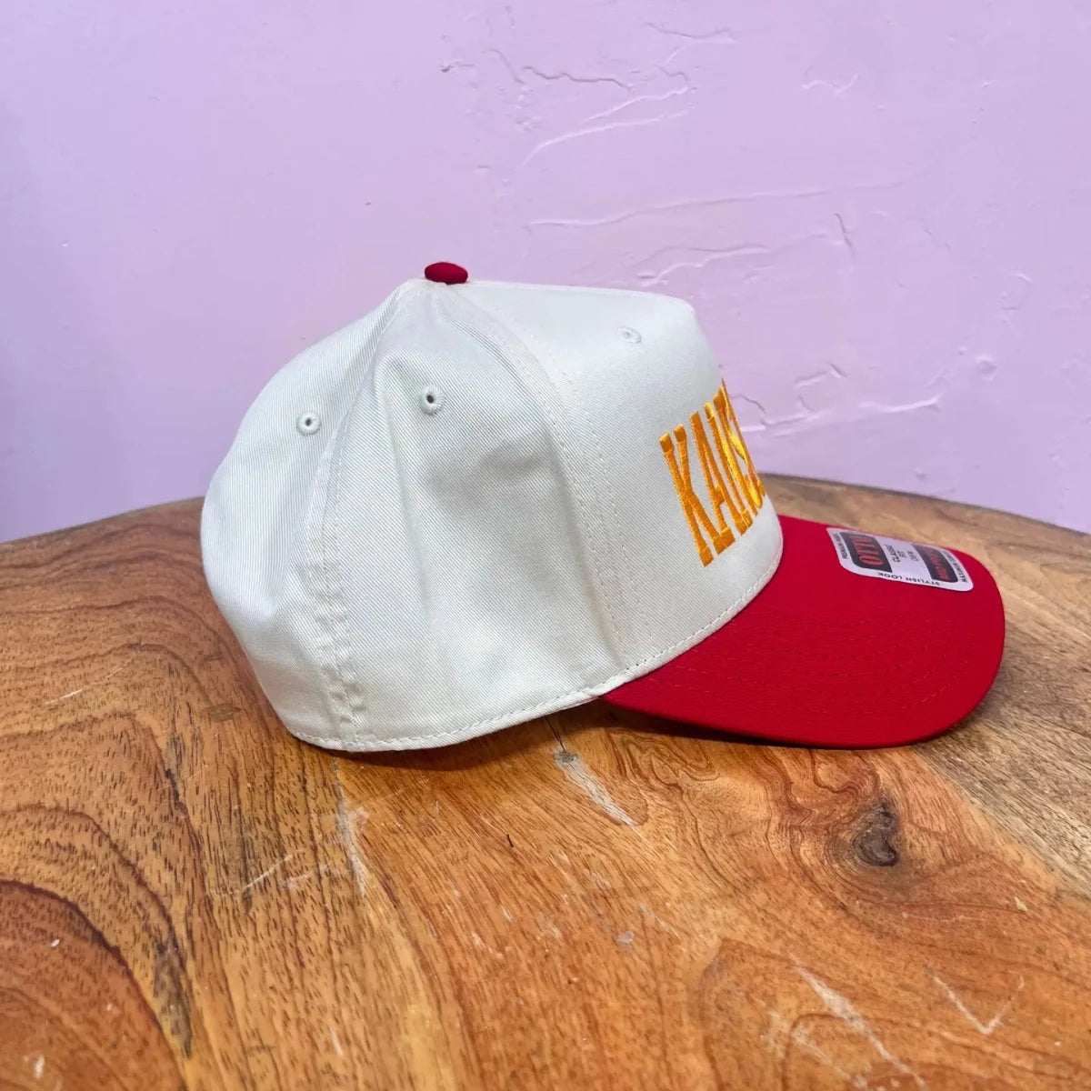 Kansas City Trucker Hat - Red/White - Revel Boutique