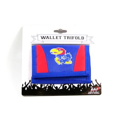 Kansas Jayhawks Wallet - Chamber Style -Team Velcro Wallet - Revel Boutique