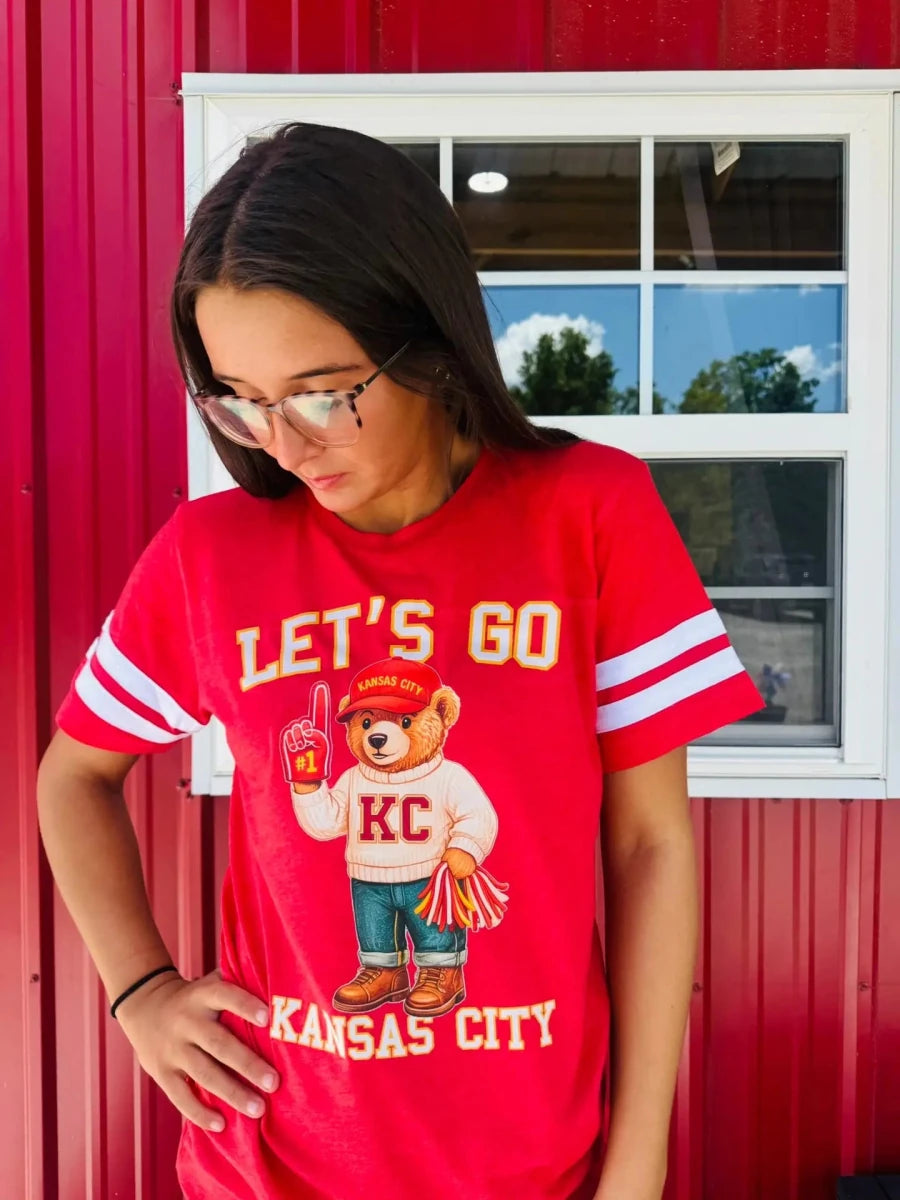 KC Bear Tee - Revel Boutique