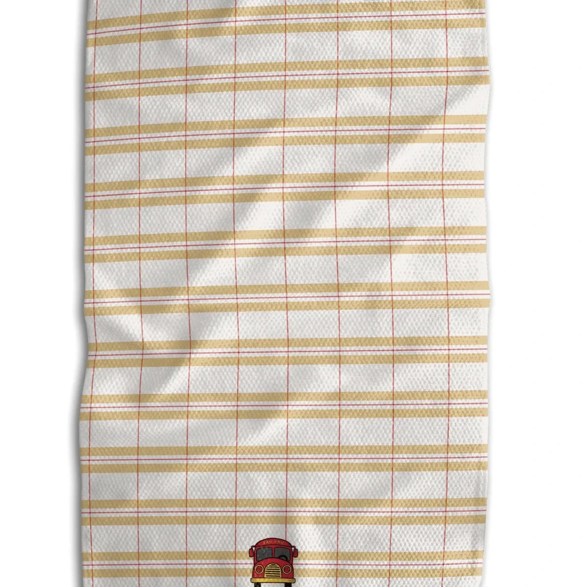 Kc Fan Van Plaid Kitchen Towel - Revel Boutique