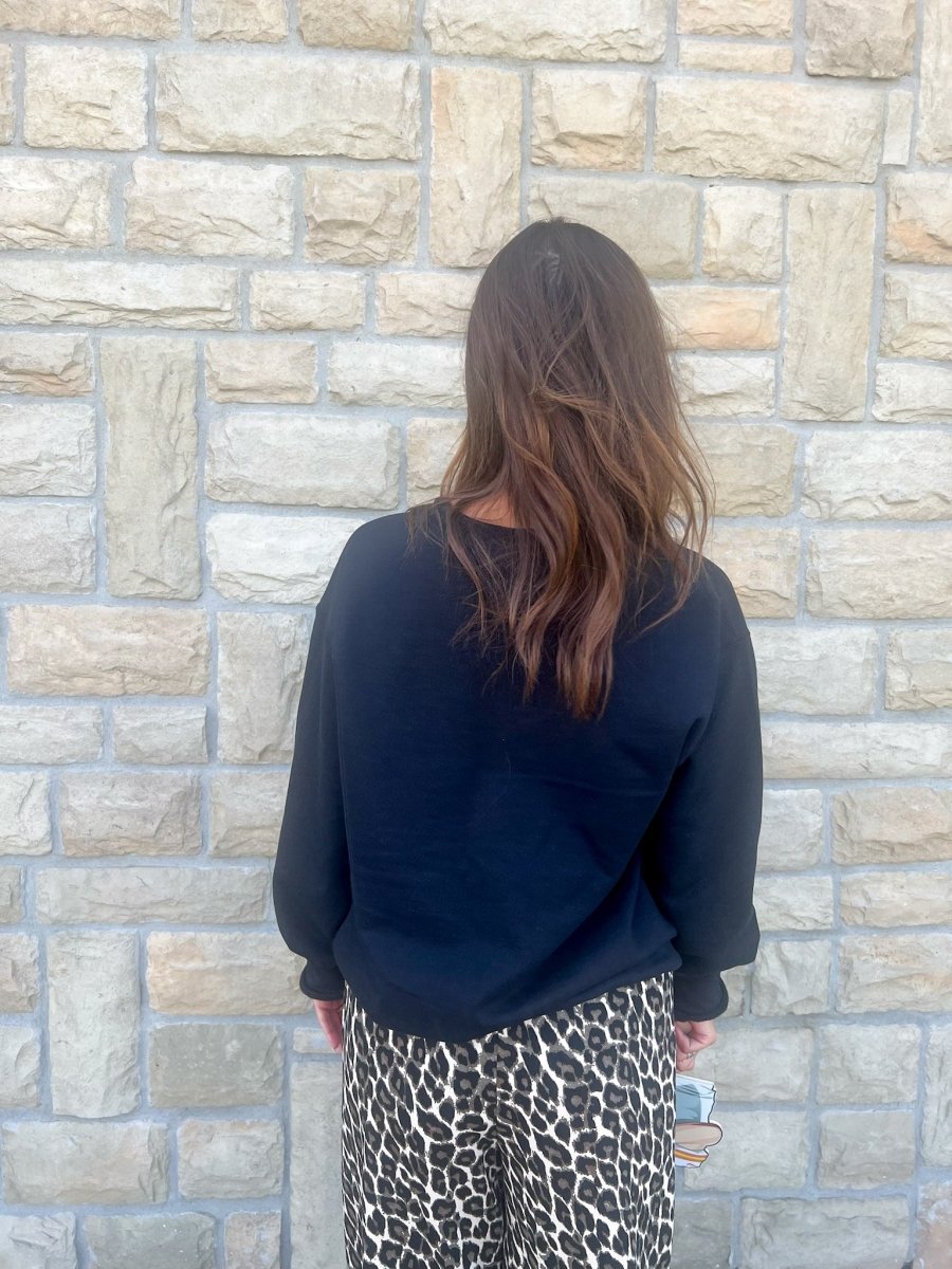 KC Football Sleeve Sweatshirt - Revel Boutique