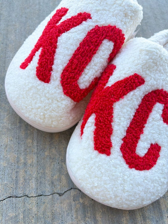 KC Fuzz Slippers - Revel Boutique