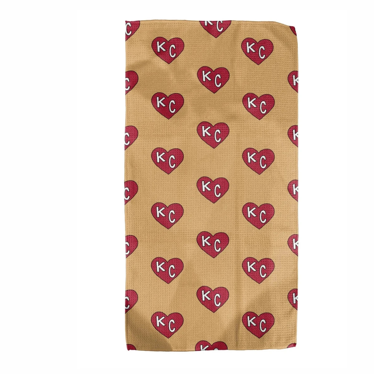 Kc Hearts Plaid Bartender Towel - Revel Boutique