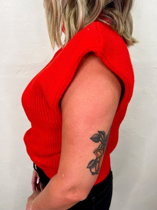 KC Short Sleeve Embroidered Knit Top - Revel Boutique