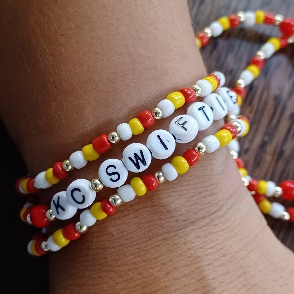 KC Swiftie Beaded Bracelet - Revel Boutique