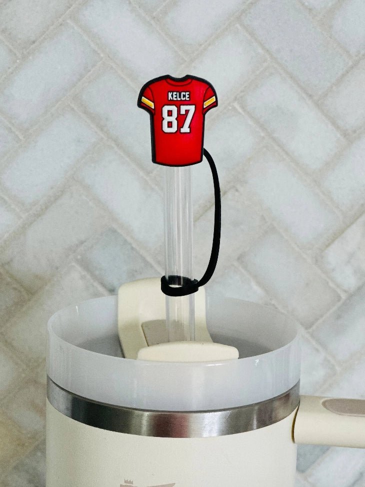 Kelce Jersey Straw Cap - Revel Boutique