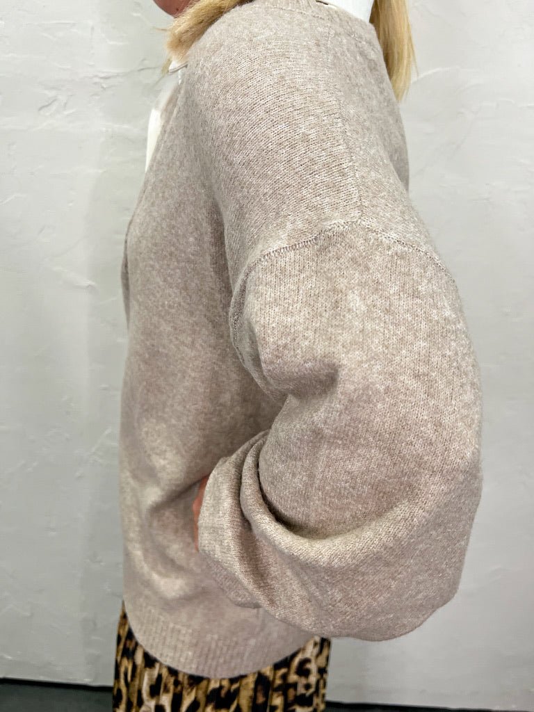 Kent Collared Sweater - Revel Boutique