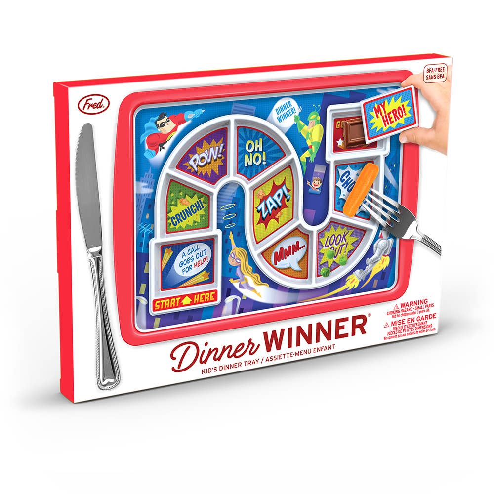 Kids Plate - Superhero - Revel Boutique