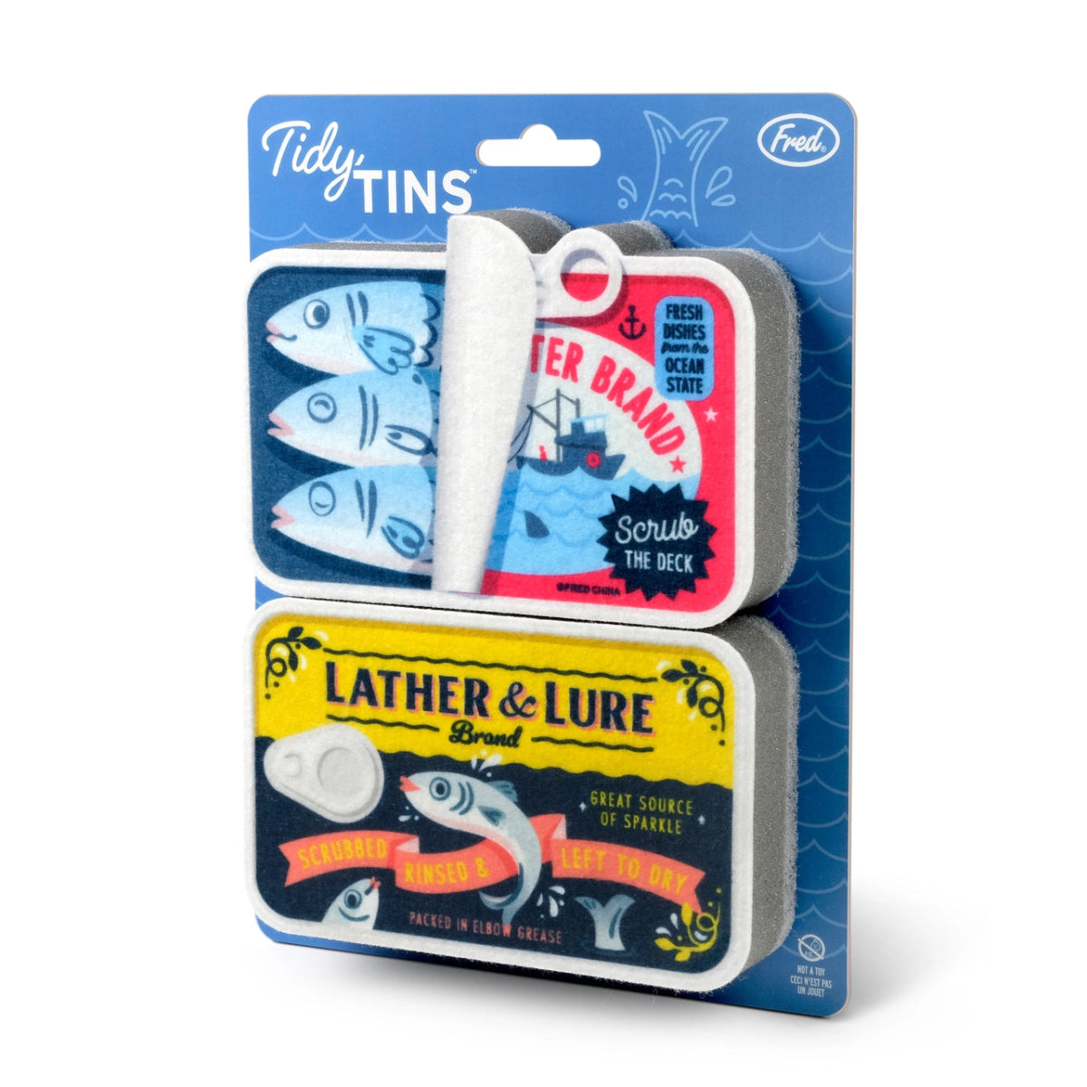 Kitchen Sponges - Sardines - Revel Boutique