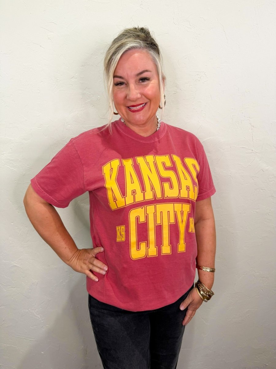KS MO Varsity Tee - Revel Boutique