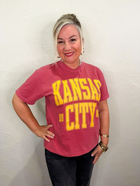 KS MO Varsity Tee - Revel Boutique