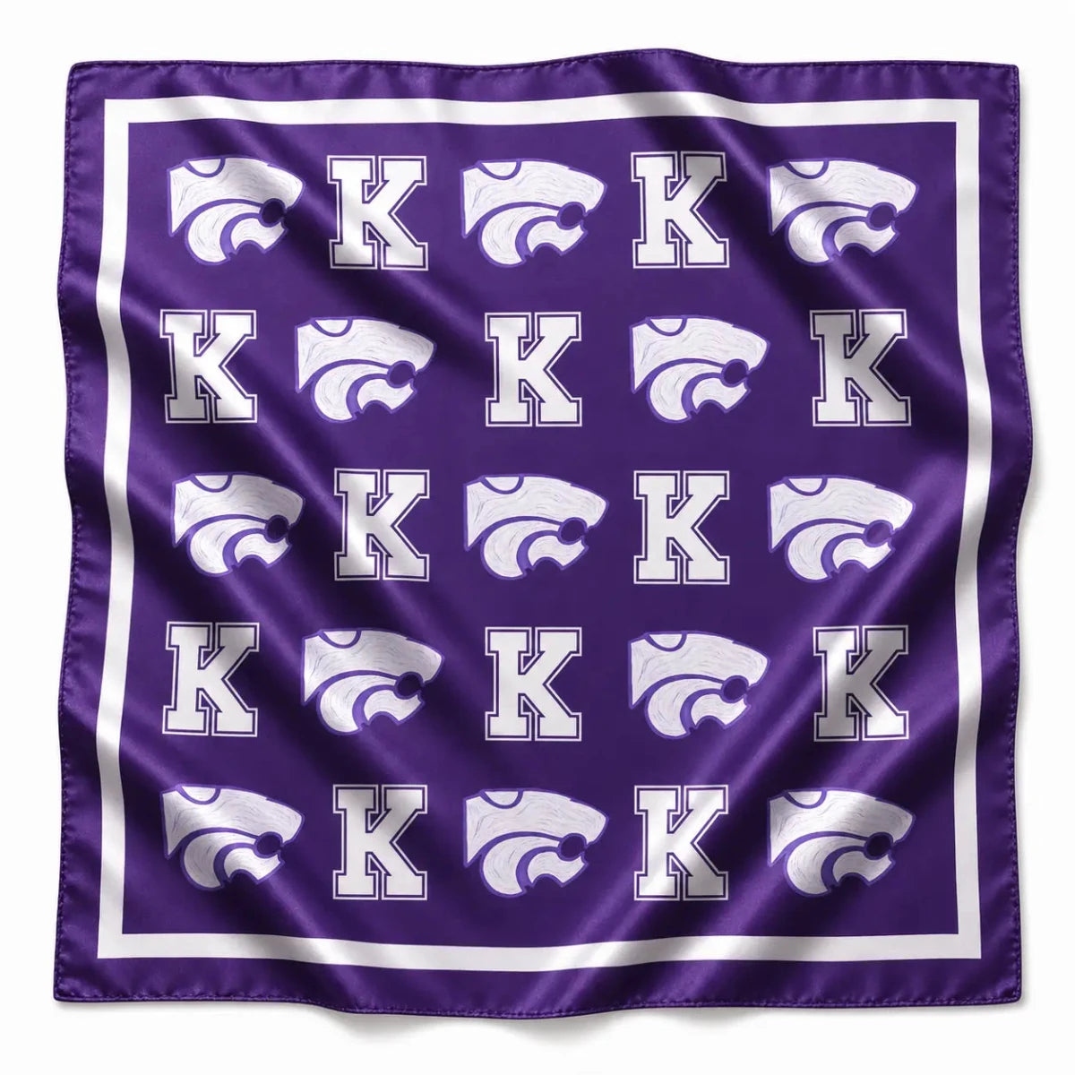 KSU Silky Bandana Scarf - Revel Boutique