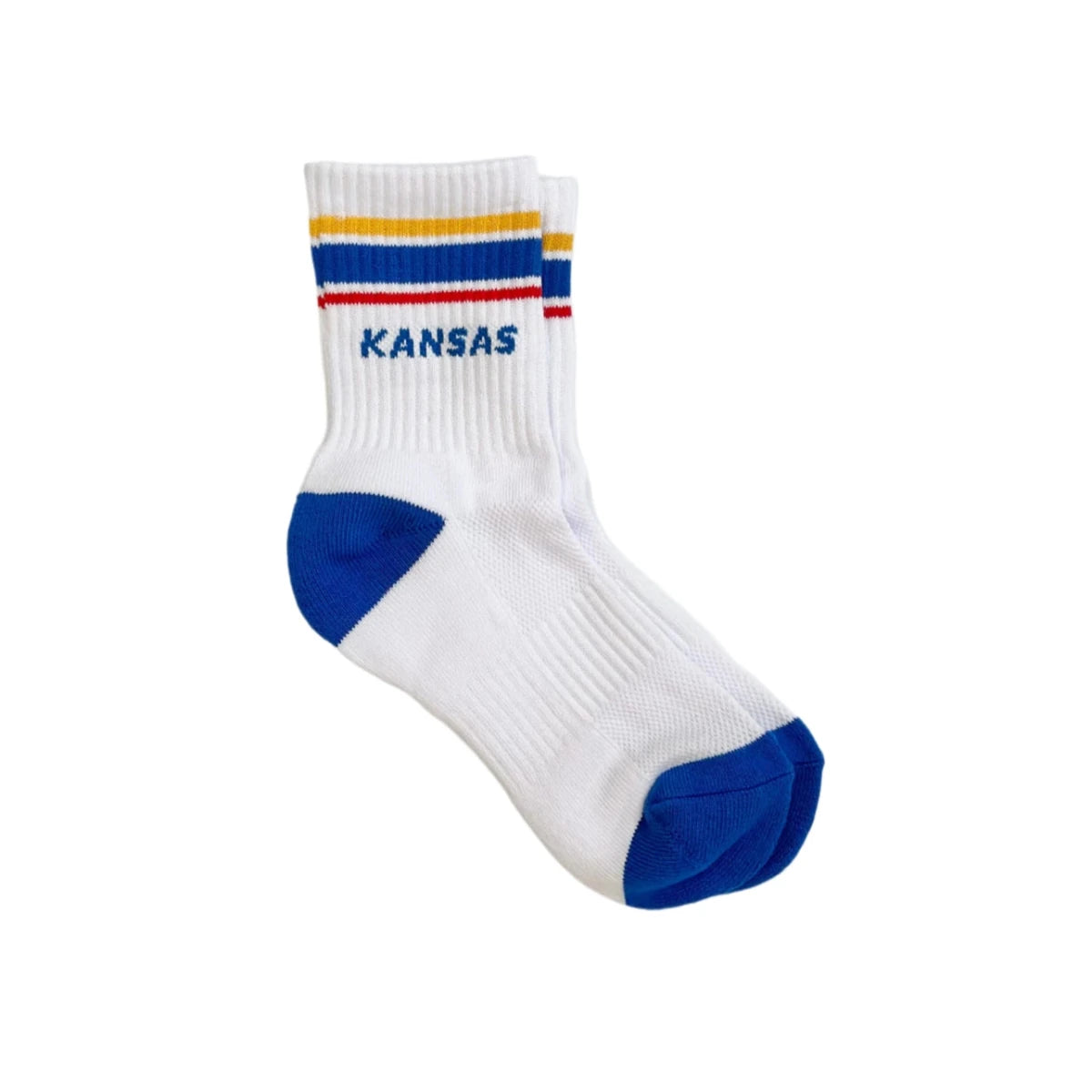 KU Crew Socks - Revel Boutique