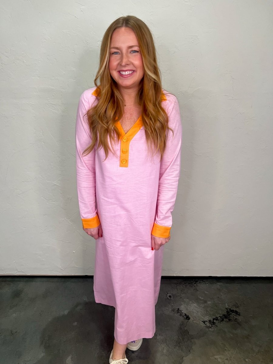 Laguna Linen Dress - Revel Boutique
