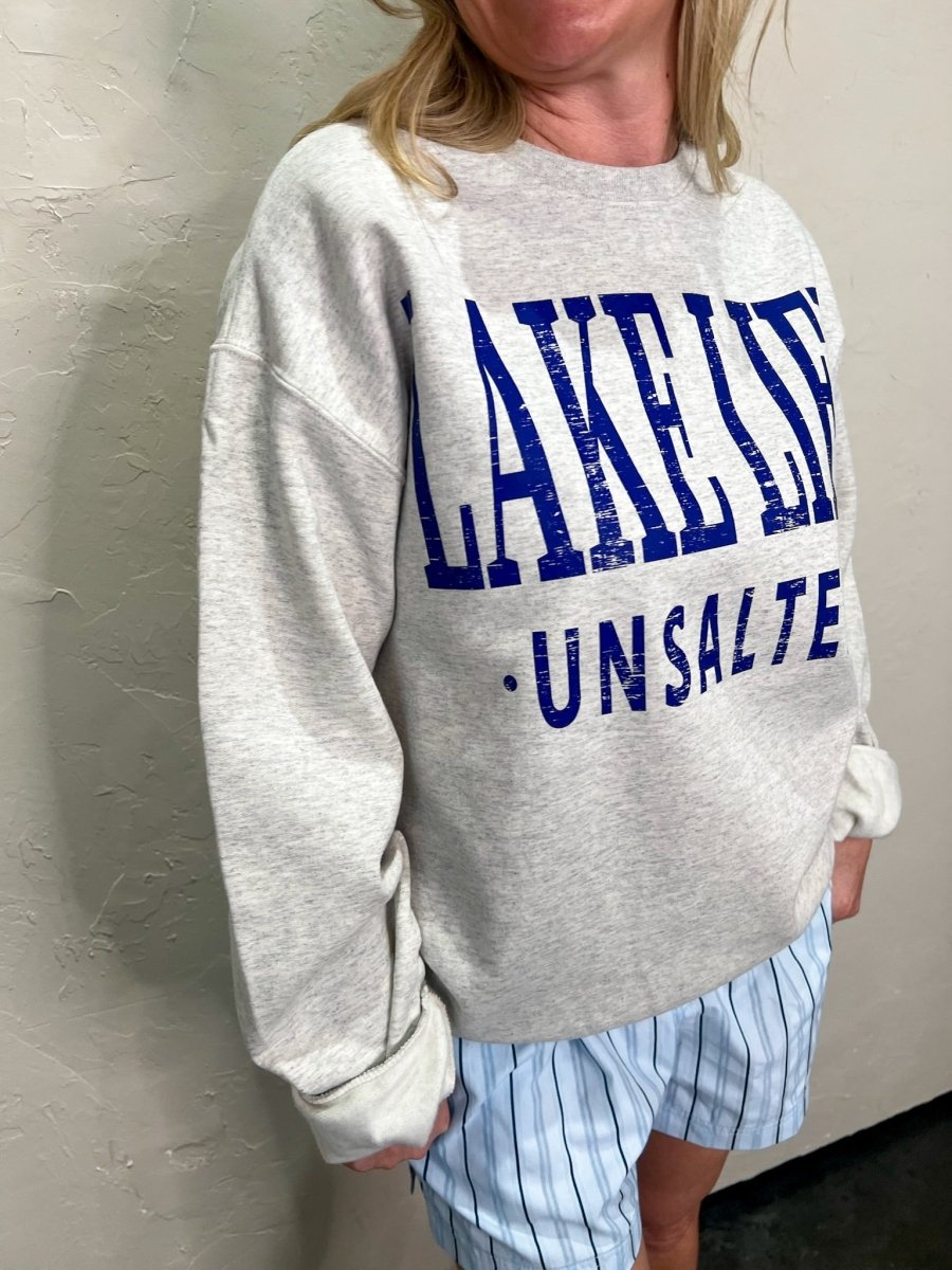 Lake Life Unsalted Sweatshirt - Revel Boutique