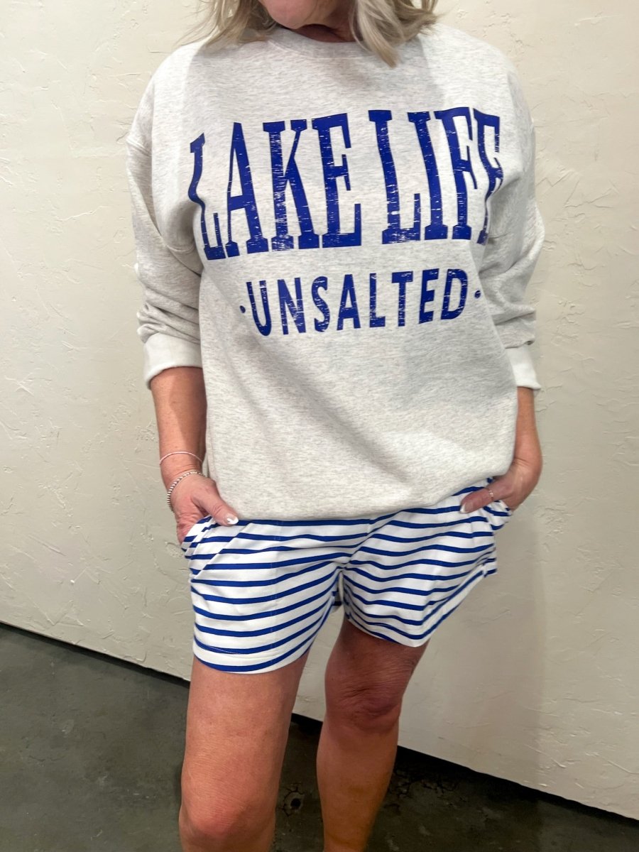 Lake Life Unsalted Sweatshirt - Revel Boutique