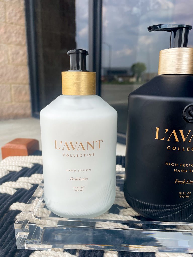 L'AVANT: Fresh Linen Hand Lotion - Revel Boutique