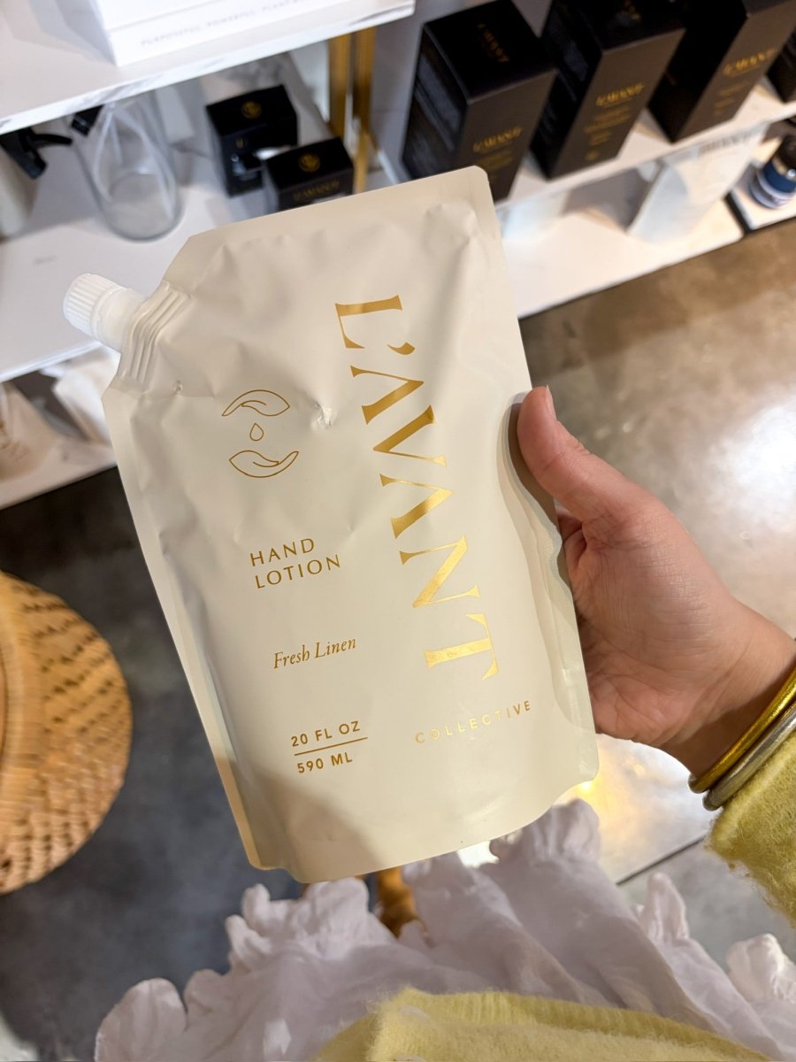 L'AVANT: Fresh Linen Hand Lotion Refill Pouch ARTISAN - Revel Boutique