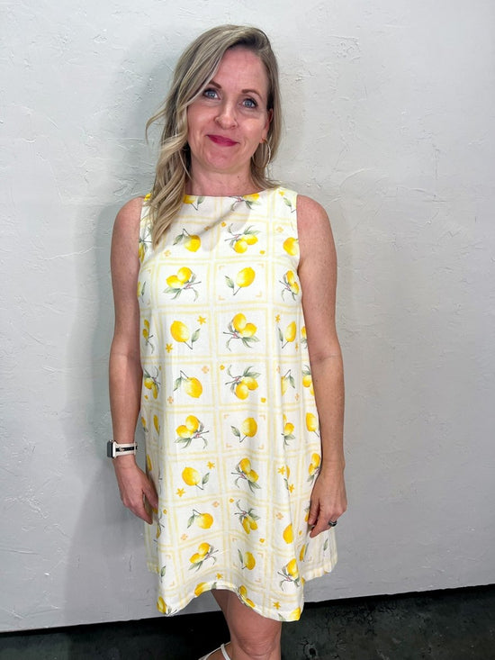 Lemon Drop Shift Dress - Revel Boutique